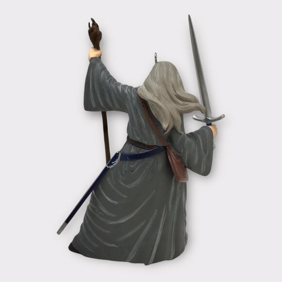 Hallmark Gandalf the Grey Christmas Ornament 2012 Lord of the Rings Hobbit - Picture 4 of 9